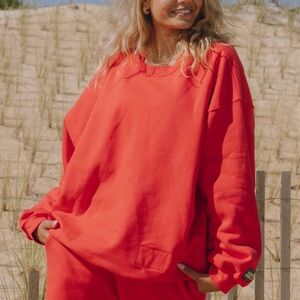 Daily Drills Heart Fleece Crewneck!